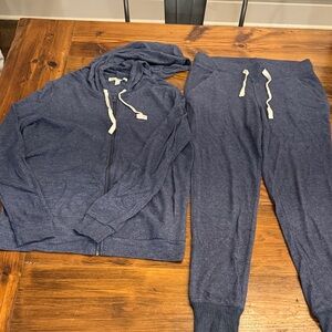 Express Blue Hoodie and Jogger Set